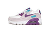 Little Kid's Nike Air Max 90 LTR Summit White/Viotech (CD6867 126)