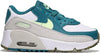 Toddler's Nike Air Max 90 LTR White/Barely Volt  (CD6868 124)