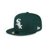 Men's New Era MLB Chicago White Sox Dark Green 5950 Basic Fitted (60291383)