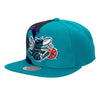 Mitchell & Ness Teal Charlotte Hornets NBA Retroline HWC Snapback - OSFA