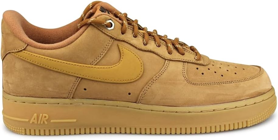 Men's Nike Air Force 1 '07 WB Flax/Wheat-Gum Light Brown (CJ9179 200)