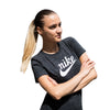 Women's Nike Black Sportswear Varsity T-Shirt