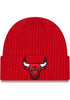 Men's New Era NBA Chicago Bulls Red Core Classic Knit (60156501) - OSFM
