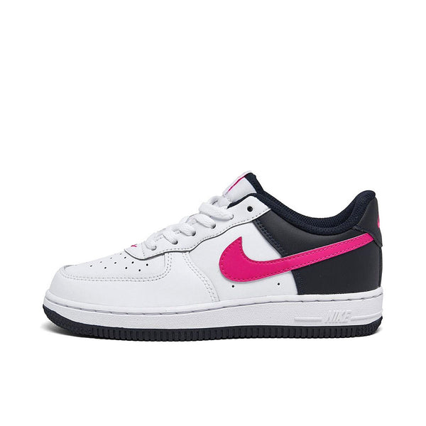 Little Kid's Nike Force 1 White/Fierce Pink (CZ1685 109)