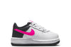 Toddler's Nike Force 1 White/Fierce Pink (CZ1691 109)