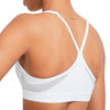Women's Nike White/Grey Dri-Fit Indy Sports Bra