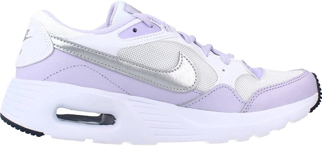 Big Kid's Nike Air Max SC White/Metallic Silver (CZ5358 113)