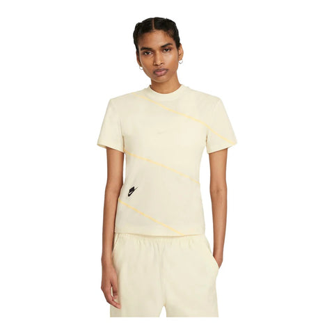 Women's Nike Coconut Milk/Citron Pulse Sportswear T-Shirt