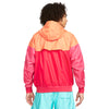 Men's Nike Red Clay/Orng/Lght Crimson Sportswear Wndrunner Hooded Jacket