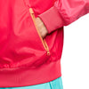 Men's Nike Red Clay/Orng/Lght Crimson Sportswear Wndrunner Hooded Jacket