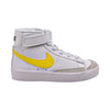 Little Kid's Nike Blazer Mid '77 White/Vivid Sulfur-Pecan (DA4087 103)