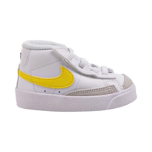 Toddler's Nike Blazer MID '77 White/Vivid Sulfur-Pecan (DA4088 103)