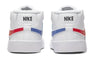 Toddler's Nike Blazer Mid '77 Wht/Habanero Red-Medium Blue (DA4088 117)