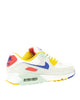 Women's Nike Air Max 90 Summit White/Lapis-Light Bone (DA8726 100)