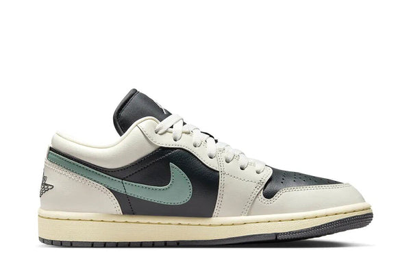Women's Jordan 1 Low Anthracite/Jade Smoke-Sail (DC0774 001)