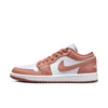 Women's Jordan 1 Low Pure Platinum/Sky J Orange (DC0774 080)