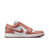Women's Jordan 1 Low Pure Platinum/Sky J Orange (DC0774 080)