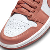 Women's Jordan 1 Low Pure Platinum/Sky J Orange (DC0774 080)