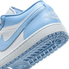 Women's Air Jordan 1 Low White/Aluminum (DC0774 142)