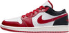 Women's Jordan 1 Low White/Gym Red-Black-Sail (DC0774 160)