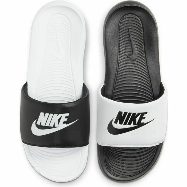 Men's Nike Victori One Slide Mix White/Black-Black (DD0234 100)