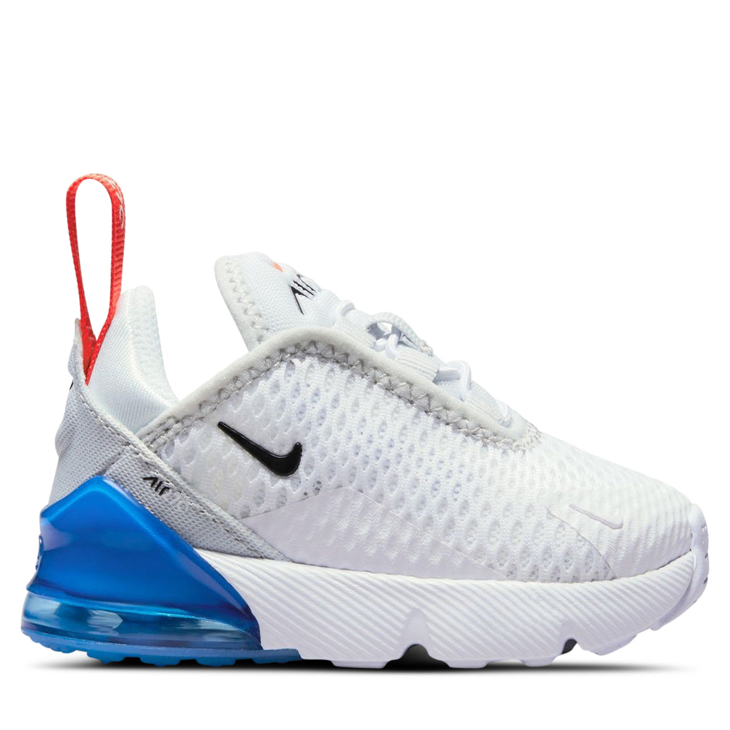 Toddler's Nike Air Max 270 White/Black-Pure Platinum (DD1646 114)