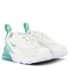 Toddler's Nike Air Max 270 Summit White/Emerald Rise (DD1646 115)