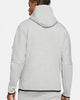Men's Nike Sportswear Heather Gray/Black Tech Fleece Pullover Hoodie