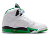 Women's Jordan 5 Retro White/Lucky Green-Black (DD9336 103)