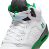 Women's Jordan 5 Retro White/Lucky Green-Black (DD9336 103)