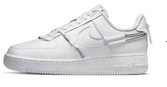 Women's Nike Air Force 1 '07 LX White/White-Reflect Silver (DH4408 101)