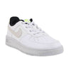 Little Kid's Nike Force 1 Crater NN White/Light Bone-Volt-Black (DH8696 101)