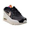Little Kid's Nike Air Max 90 LTR SE Off Noir/MTLC Pewter-Bk (DJ0415 001)