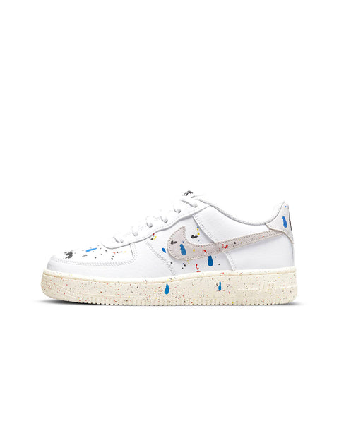 Big Kid's Nike Air Force 1 LV8 3 White/White-Sail-White (DJ2598 100)