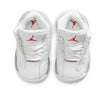 Toddler's Jordan 13 Retro White/True Red-Wolf Grey (DJ3004 160)