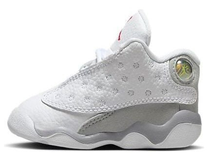 Toddler's Jordan 13 Retro White/True Red-Wolf Grey (DJ3004 160)