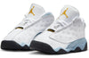 Toddler's Jordan 13 Retro White/Yellow Ochre-Blue Grey (DJ3004 170)