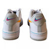 Big Kid's Nike Air Force 1 LV8 EMB White/Turq Blue-Grey Fog (DJ9993 100)