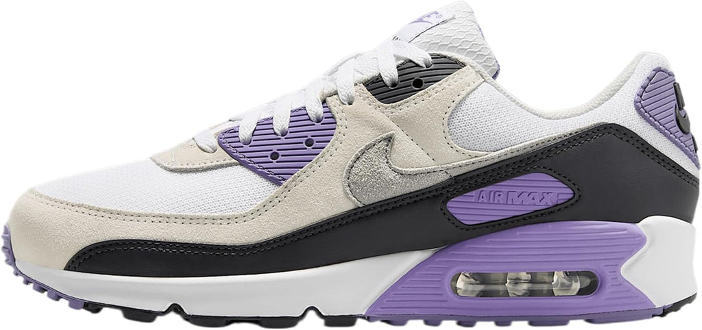 Men's Nike Air Max 90 White/LT Smoke Grey (DM0029 114)