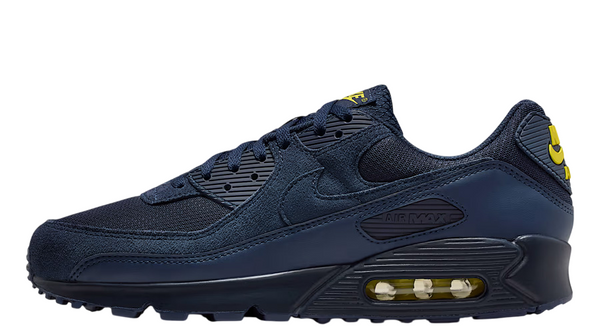Men's Nike Air Max 90 Obsidian/Obsidian-Lightening (DM0029 401)