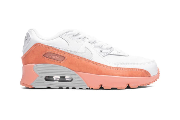 Little Kid's Nike Air Max 90 LTR SE Wht/Aura-Lt Madder Root (DM0957 100)