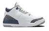 Little Kid's Jordan 3 Retro White/Midnight Navy (DM0966 140)
