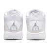 Big Kid's Jordan 3 Retro White/Metallic Silver-White (DM0967 111)
