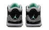 Toddler's Jordan 3 Retro Black/Green Glow-Wolf Grey (DM0968 031)