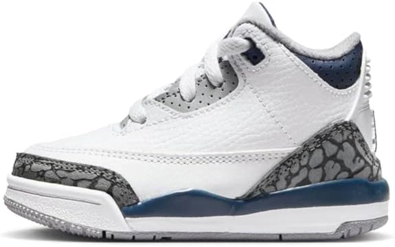 Toddler's Jordan 3 Retro White/Midnight Navy (DM0968 140)