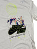 Men's Jordan White Jumpman Graphic Logo T-Shirt