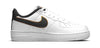 Little Kid's Nike Air Force 1 LV8 White/Black-Metallic Gold (DM3386 100)