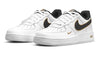 Little Kid's Nike Air Force 1 LV8 White/Black-Metallic Gold (DM3386 100)