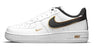 Little Kid's Nike Air Force 1 LV8 White/Black-Metallic Gold (DM3386 100)