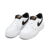 Toddler's Nike Force 1 LV8 White/Black-Metallic Gold (DM3387 100)